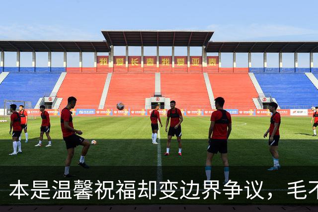 本是温馨祝福却变边界争议，毛不易那句不是妻子太扎心，新郎脸色铁青抬头看天花板